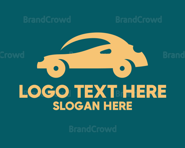 Small Yellow Car Logo