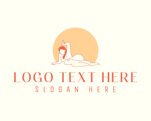 Sexy - Female Wellness Body logo design