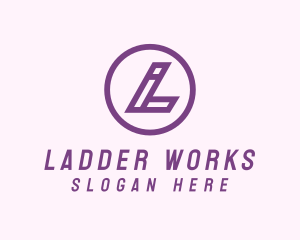 Modern Logistics Letter L logo design