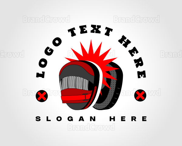 Boxing Pad Training Logo