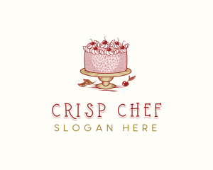 Cherry Cake Patisserie logo design