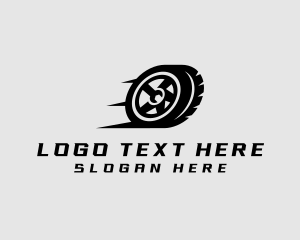 Tire Wrench Mechanic Logo