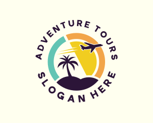 Tour - Island Getaway Tour logo design