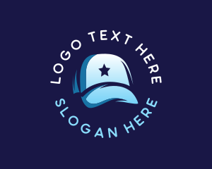 Baseball Cap - Baseball Cap Star logo design