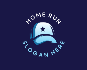 Baseball - Baseball Cap Star logo design
