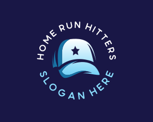 Baseball - Baseball Cap Star logo design