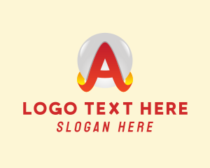 Marketing - Generic 3D Sphere Letter A logo design