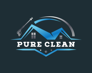 Pressure Wash Cleaning logo design