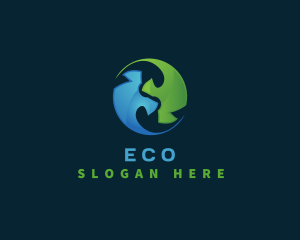 Eco Shirt Clothing logo design