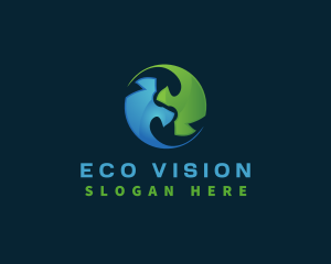 Eco Shirt Clothing logo design