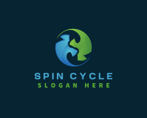 Spin - Eco Shirt Clothing logo design