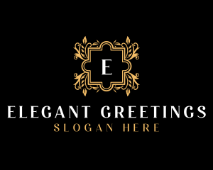 Luxury Floral Event logo design