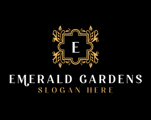 Luxury Floral Event logo design