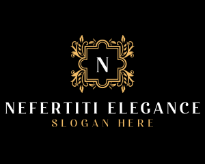 Luxury Floral Event logo design