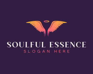 Spiritual - Spiritual Celestial Angel logo design
