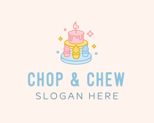 Sweet - Colorful Pastry Cakes logo design