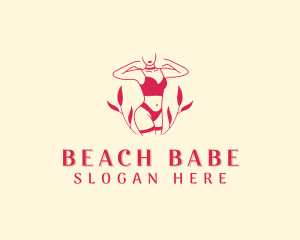 Lingerie Bikini Body logo design