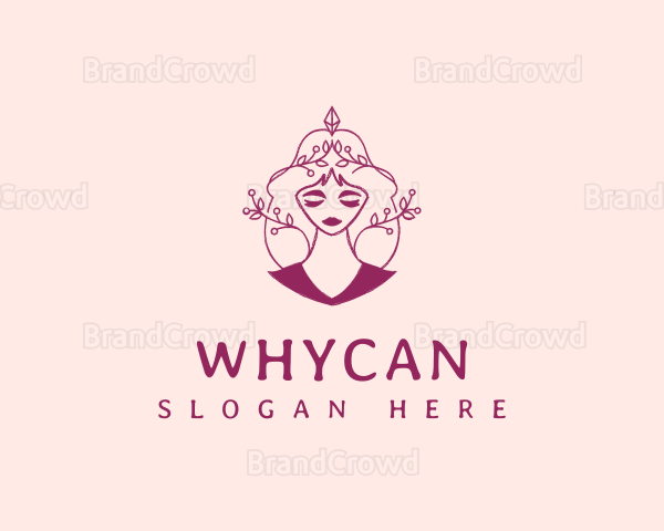 Ethereal Beauty Woman Logo