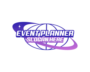 Planet Orbit  Y2K Logo