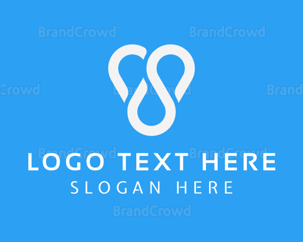 Simple Modern Loop Logo