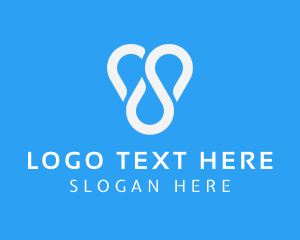 Financial - Simple Modern Loop logo design