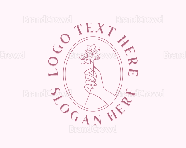 Flower Hand Spa Logo