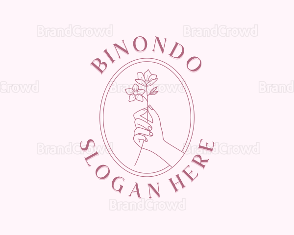 Flower Hand Spa Logo