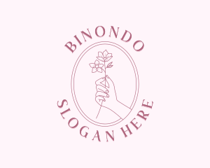 Flower Hand Spa Logo