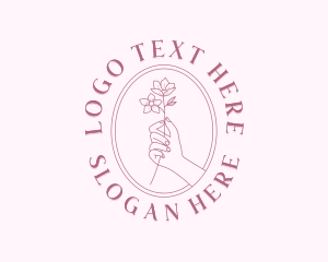 Flower Hand Spa Logo