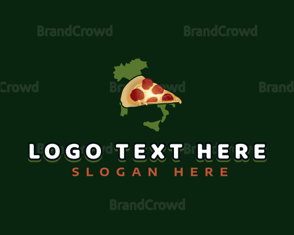 Italian Pizza Cuisine Logo