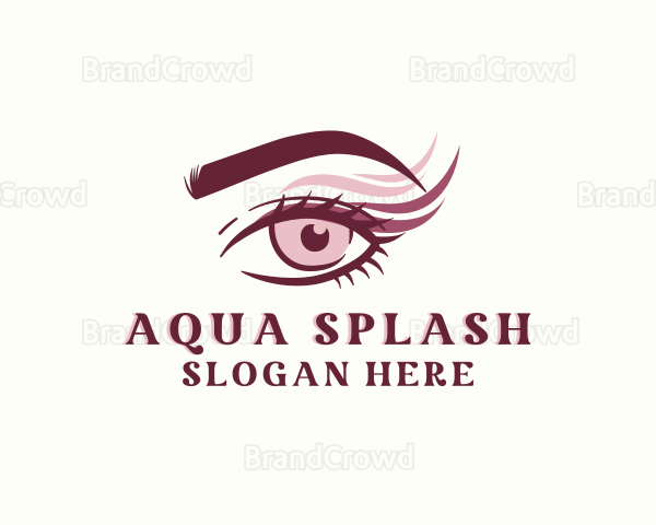 Beauty Eyelash Cosmetics Logo