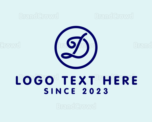 Advertising Agency Letter D Logo