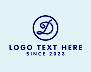 Letter D - Advertising Agency Letter D logo design