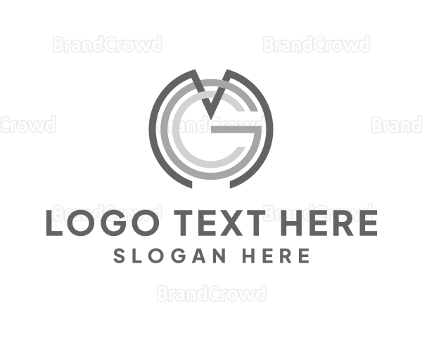 Generic Monogram Letter MGC Logo
