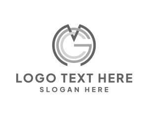 Letter Gp - Generic Monogram Letter MGC logo design