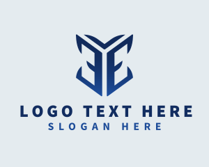 Typography - Elegant Professional Startup Letter E logo design