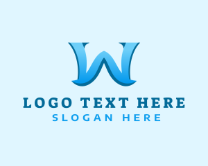 Professional - Modern Creative Business Letter W logo design