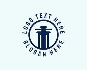 Legal - Modern Pillar Insurance logo design