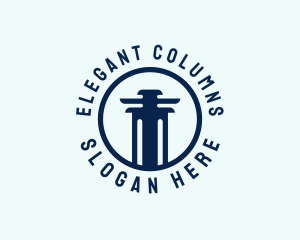 Modern Pillar Insurance logo design