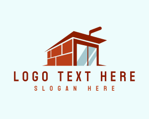 Masonry - Masonry Brick Contractor logo design