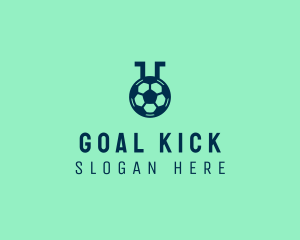 Soccer - Soccer Sports Flask logo design