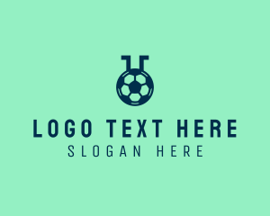 Soccer - Soccer Sports Flask logo design