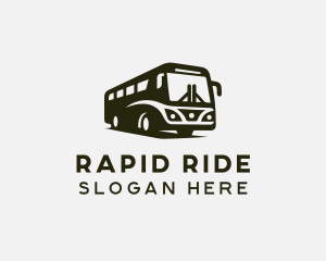 Bus - Bus Transportation Vehicle logo design