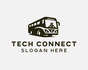 Liner - Bus Transportation Vehicle logo design