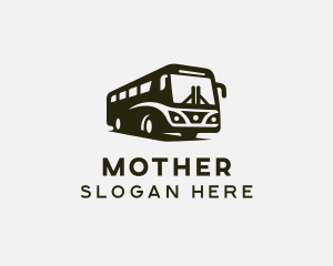 Toy Train - Bus Transportation Vehicle logo design