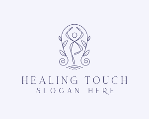 Holistic Zen Yoga Spa logo design