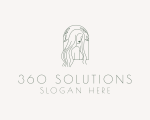 Natural Hair Salon logo design