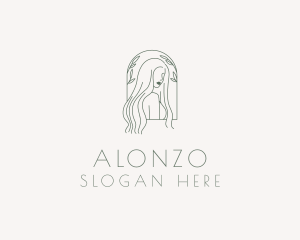 Natural Hair Salon logo design