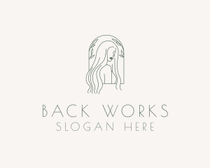 Natural Hair Salon logo design