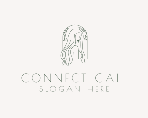 Natural Hair Salon logo design